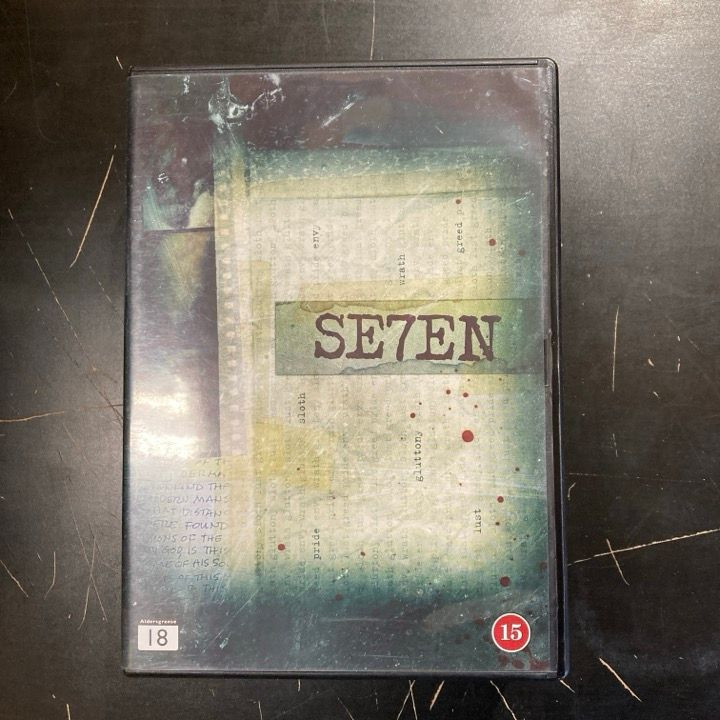 Seitsemän DVD (M-/M-) -jännitys-